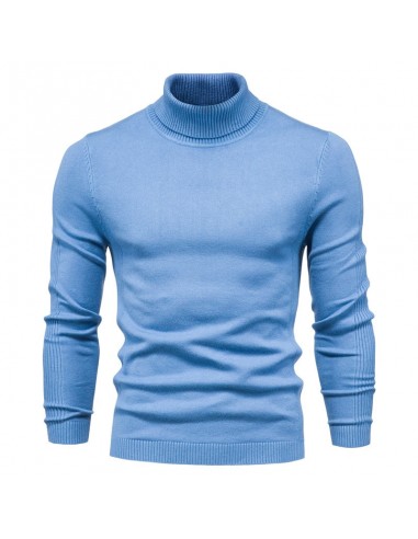 Pull Laine Col Roulé Homme Bleu Ciel ouvre sa boutique