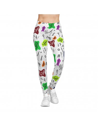 Women's Casual Leggings (AOP) Dans la société mordern