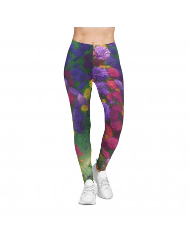 Women's Casual Leggings (AOP) de technologie