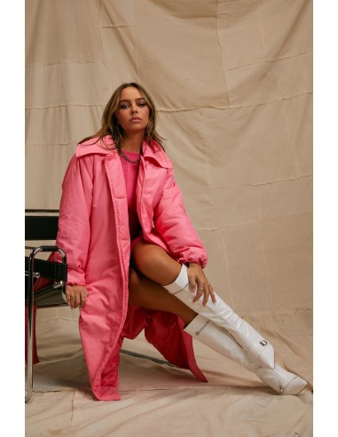 Valentina Long Coat - Pink shop