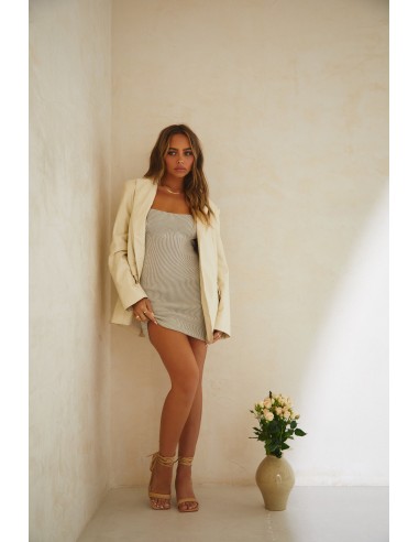 Adriena PU Blazer - Ivory chez Cornerstreet bien 