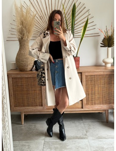 TRENCH MAVIE BEIGE 50% de réduction en Octobre 2024