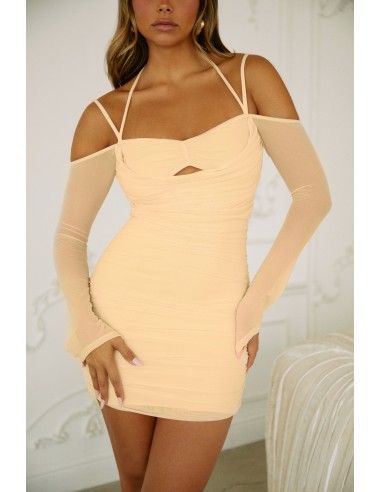 Jaylen Off The Shoulder Mini Dress - Butter shop