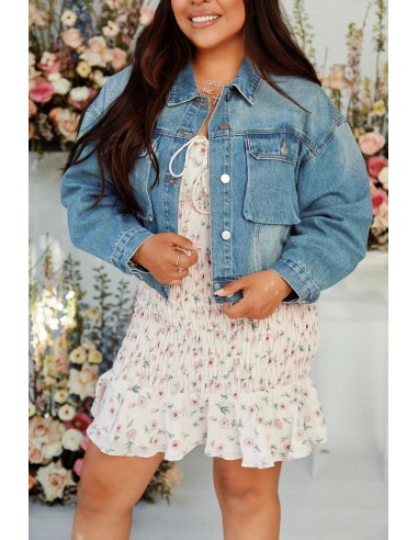 Ella Denim Jacket - Denim 2 - 3 jours ouvrés.