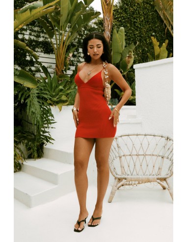 Ruby Mini Dress - Red le concept de la Pate a emporter 