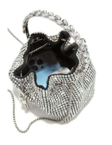 Natasha Embellished Bucket Bag - Black de votre